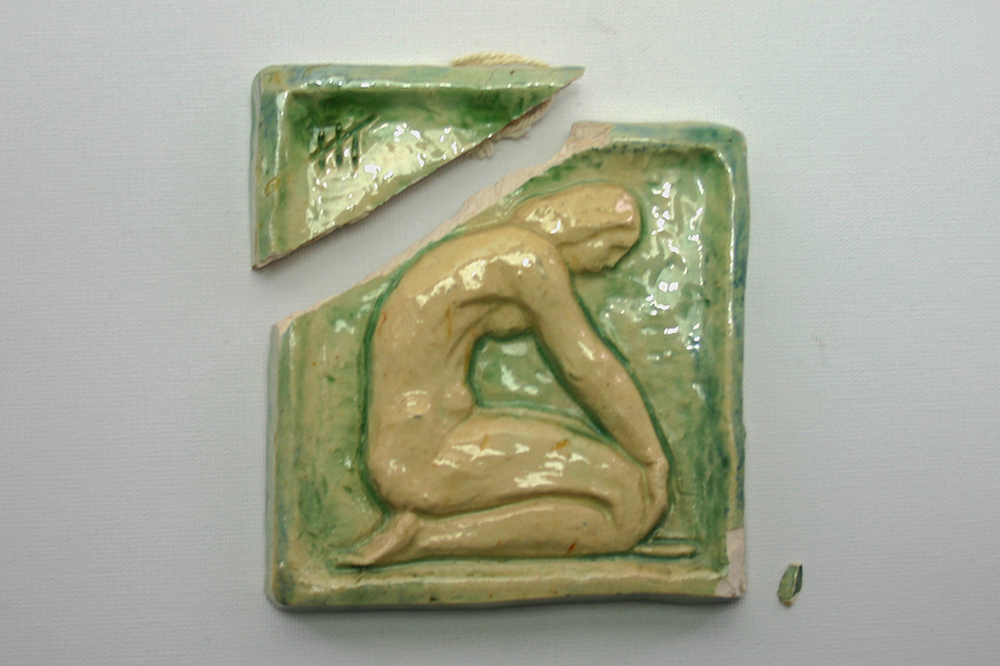 Kachel (Keramik-Unikat)